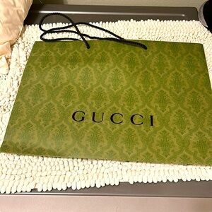 Gucci store bag 14in L & 19in w